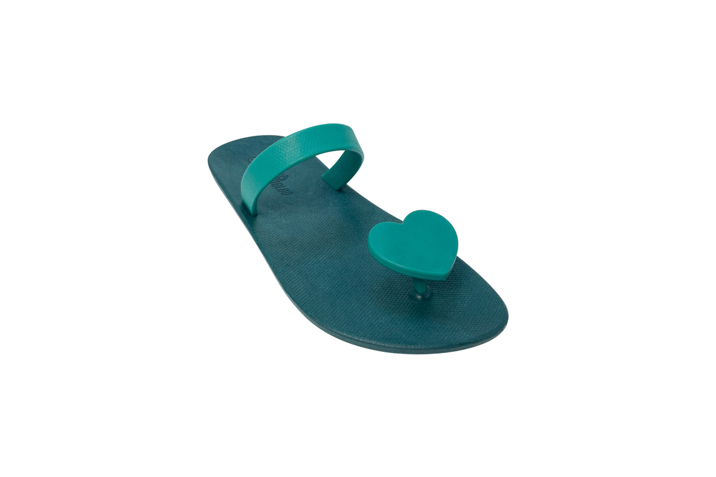 Poppi Heart Green Sole Green Strap