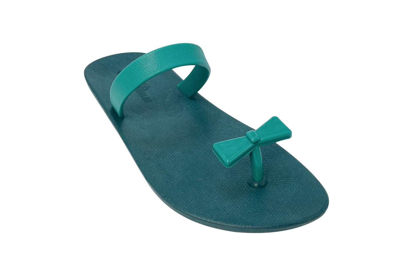 Poppi Bow Green Sole Green Strap