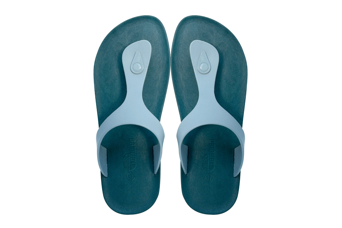 Candy Green Sole Grey Strap