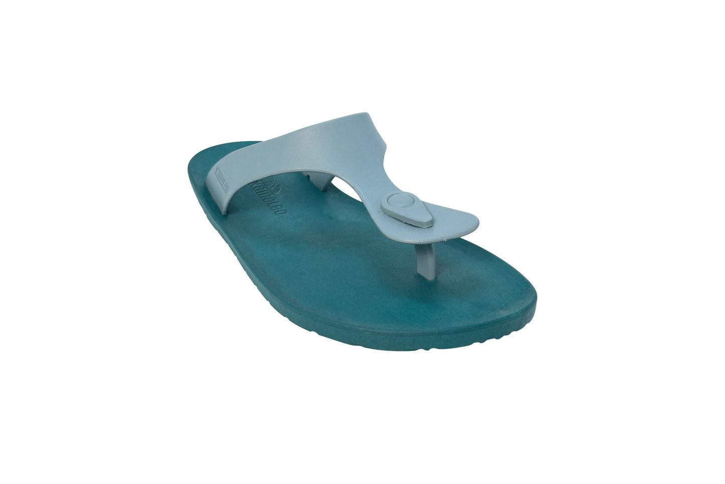 Candy Green Sole Grey Strap