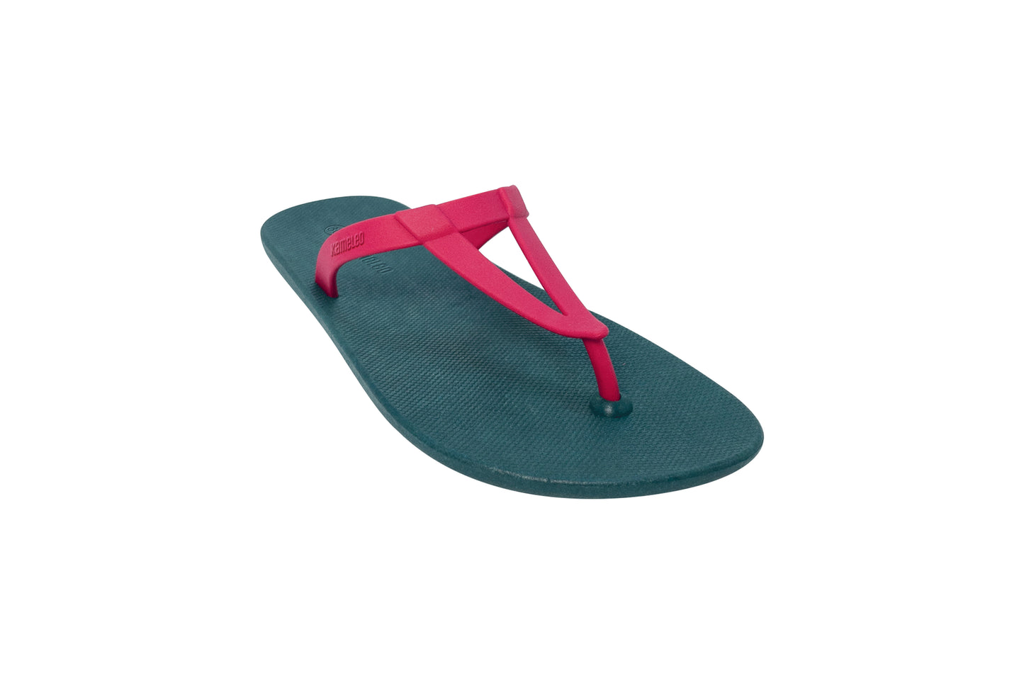Eiffel Green Sole Pink Strap