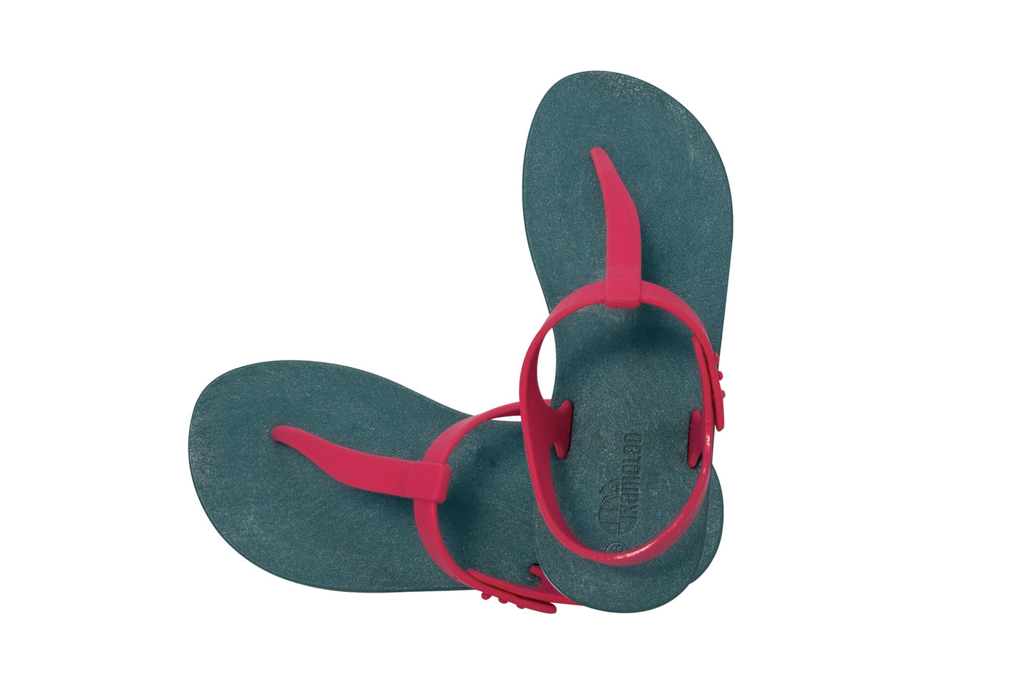 Saily Green Sole Pink Strap