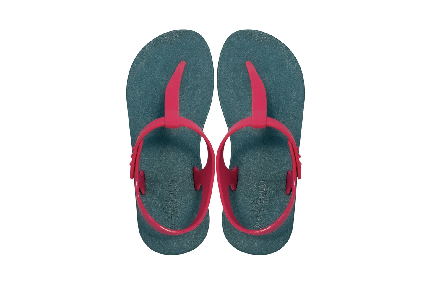 Saily Green Sole Pink Strap