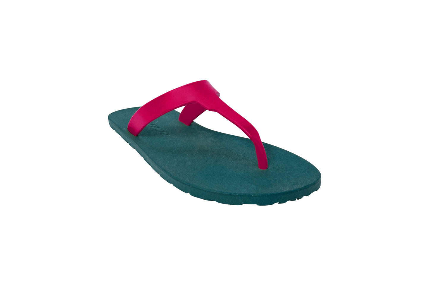 Thongs Green Sole Pink Strap