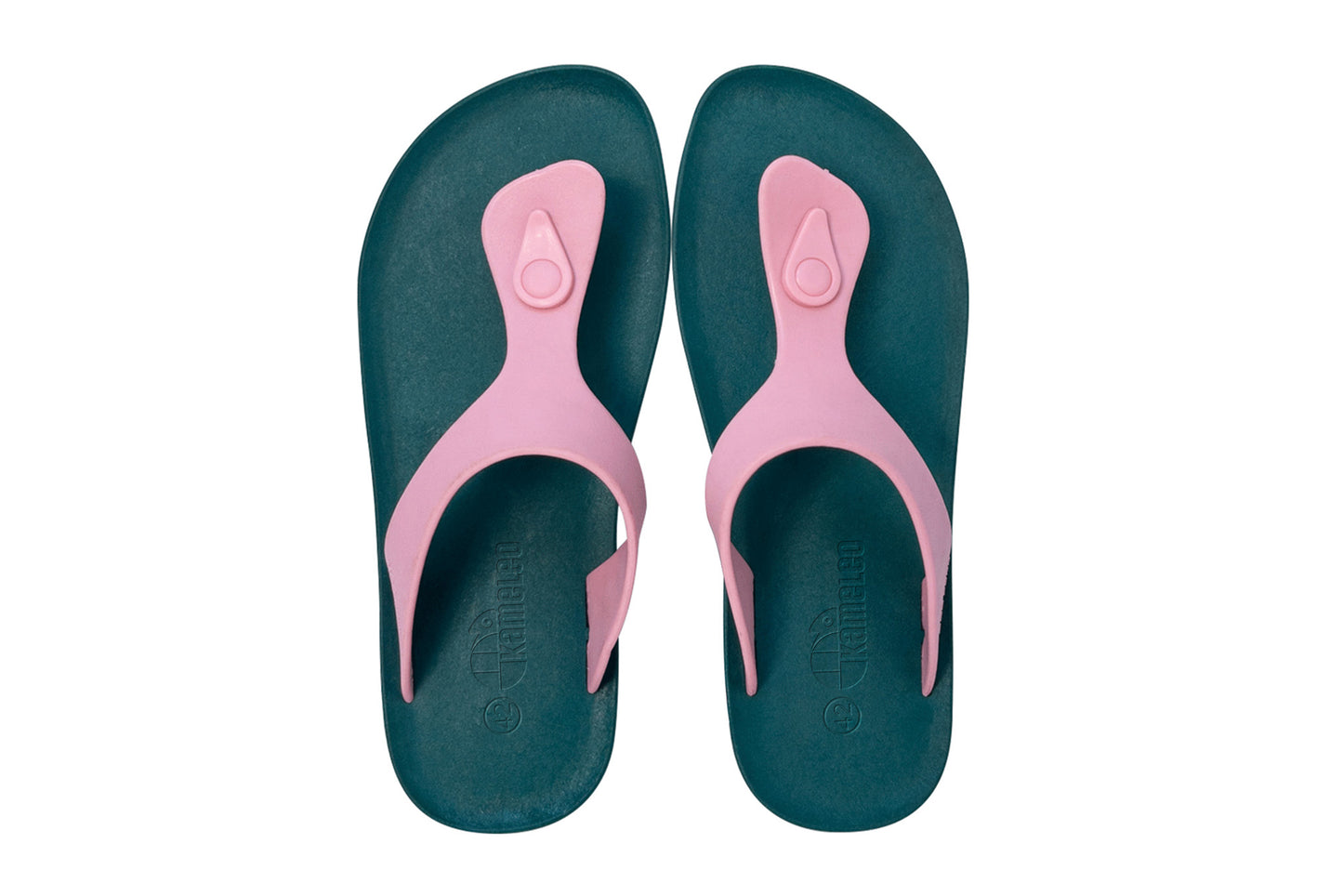 Candy Green Sole LightPink Strap