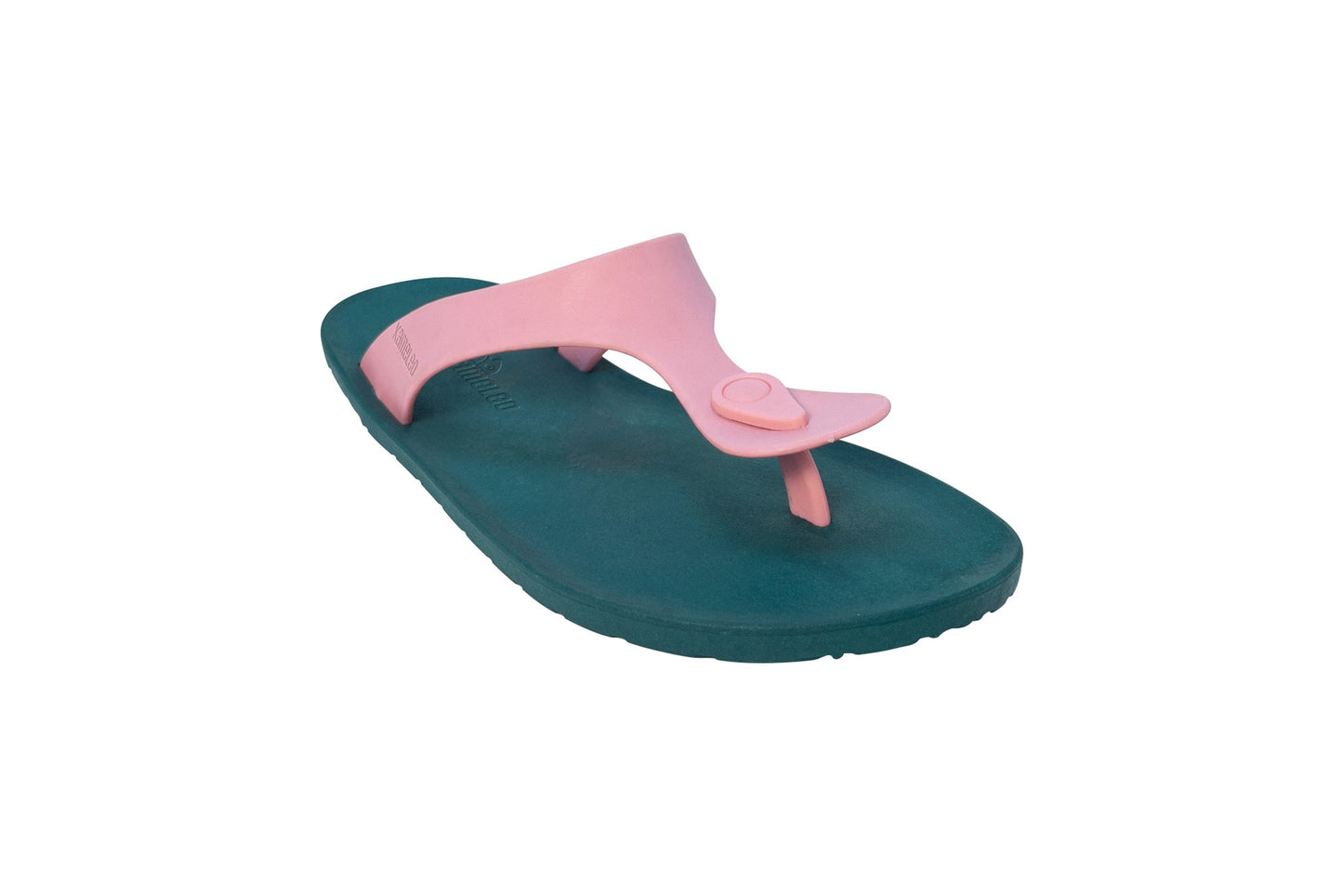 Candy Green Sole LightPink Strap