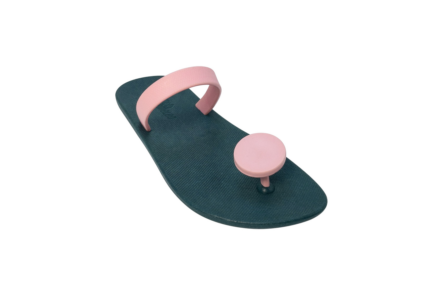 Poppi Dot Green Sole LightPink Strap