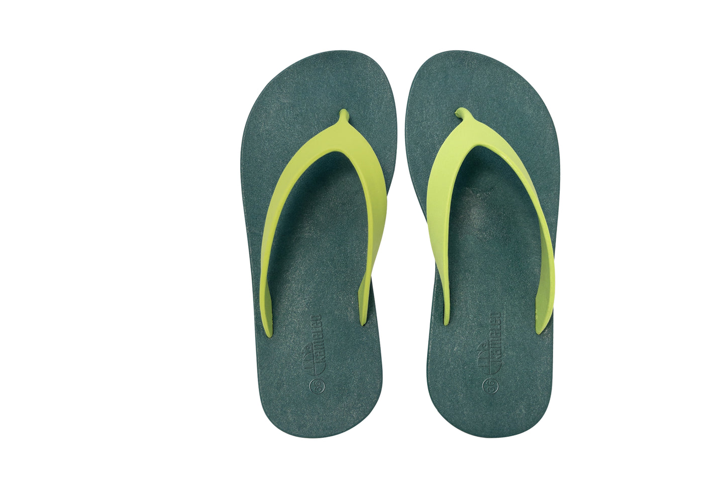 Flippy Green Sole Lime Strap