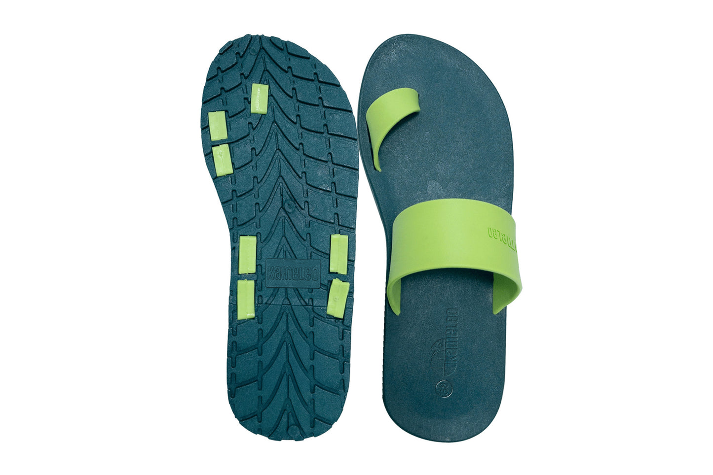 Pop Thumb Green Sole Lime Strap