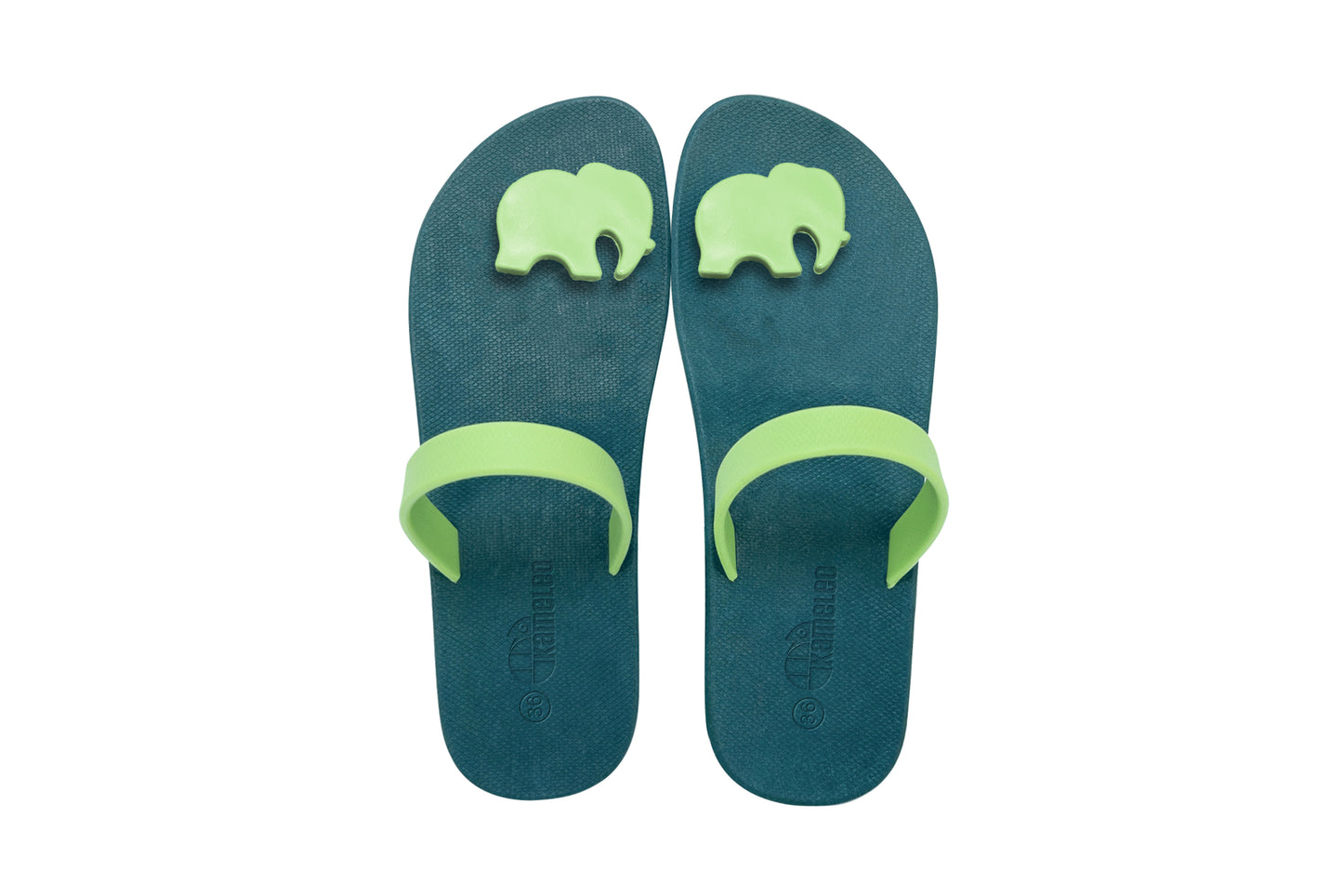 Poppi Ellie Green Sole Lime Strap