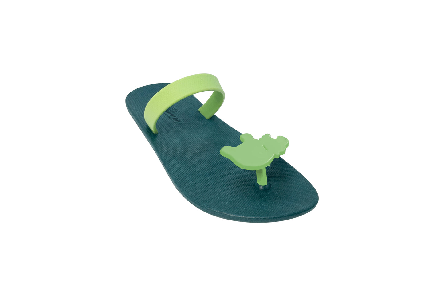 Poppi Hippo Green Sole Lime Strap
