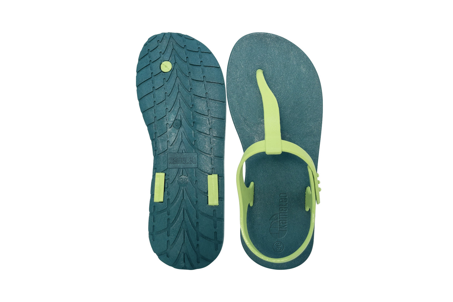 Saily Green Sole Lime Strap