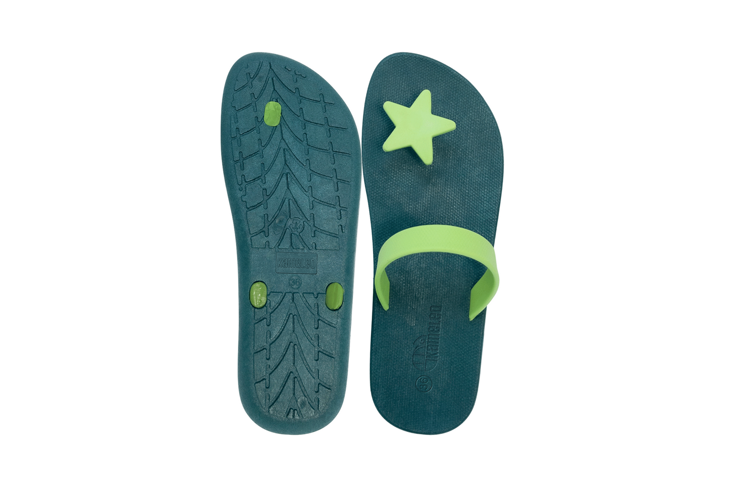 Poppi Star Green Sole Lime Strap