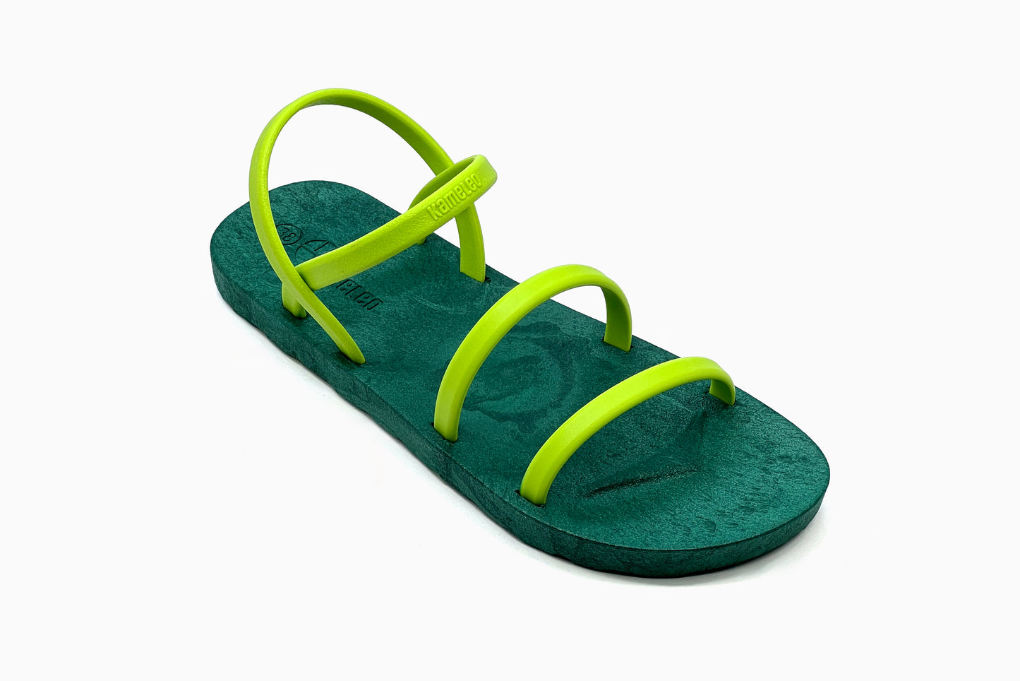 Twin Slim Green Sole Lime Strap