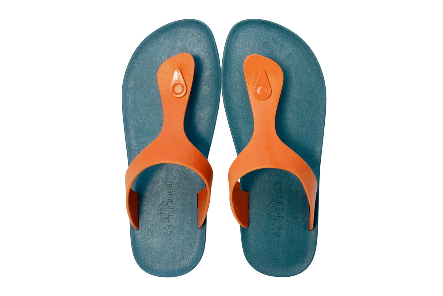 Candy Green Sole Orange Strap