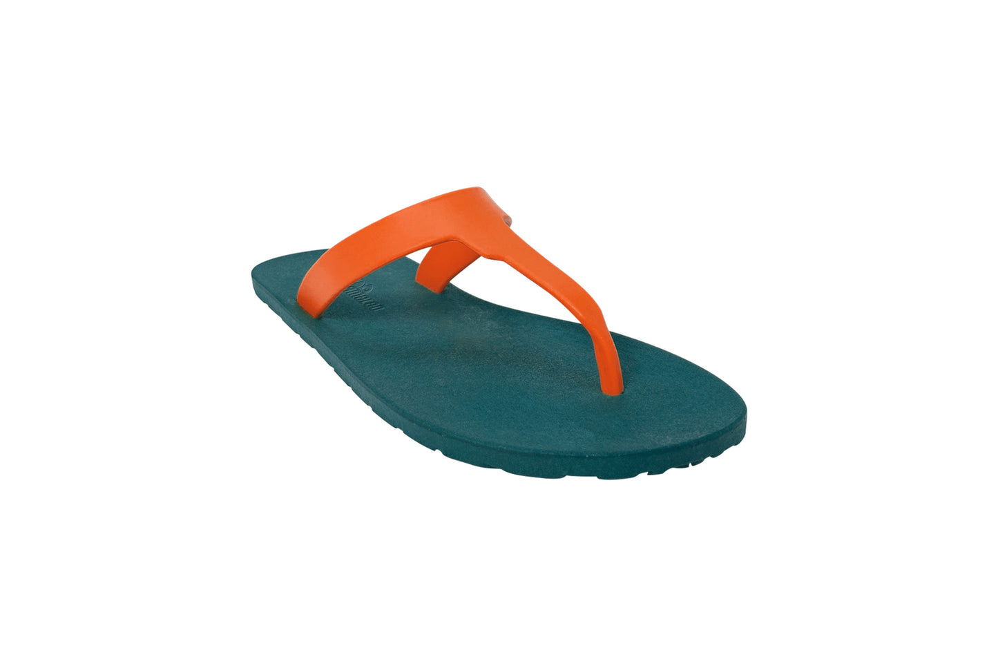 Thongs Green Sole Orange Strap