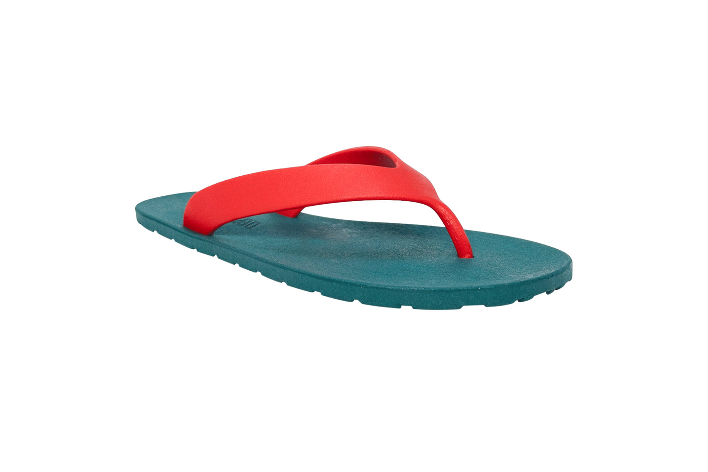 Flippy Green Sole Red Strap