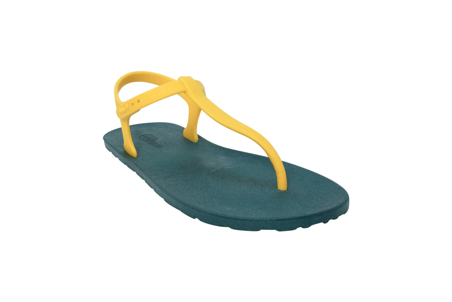 Saily Green Sole Yellow Strap