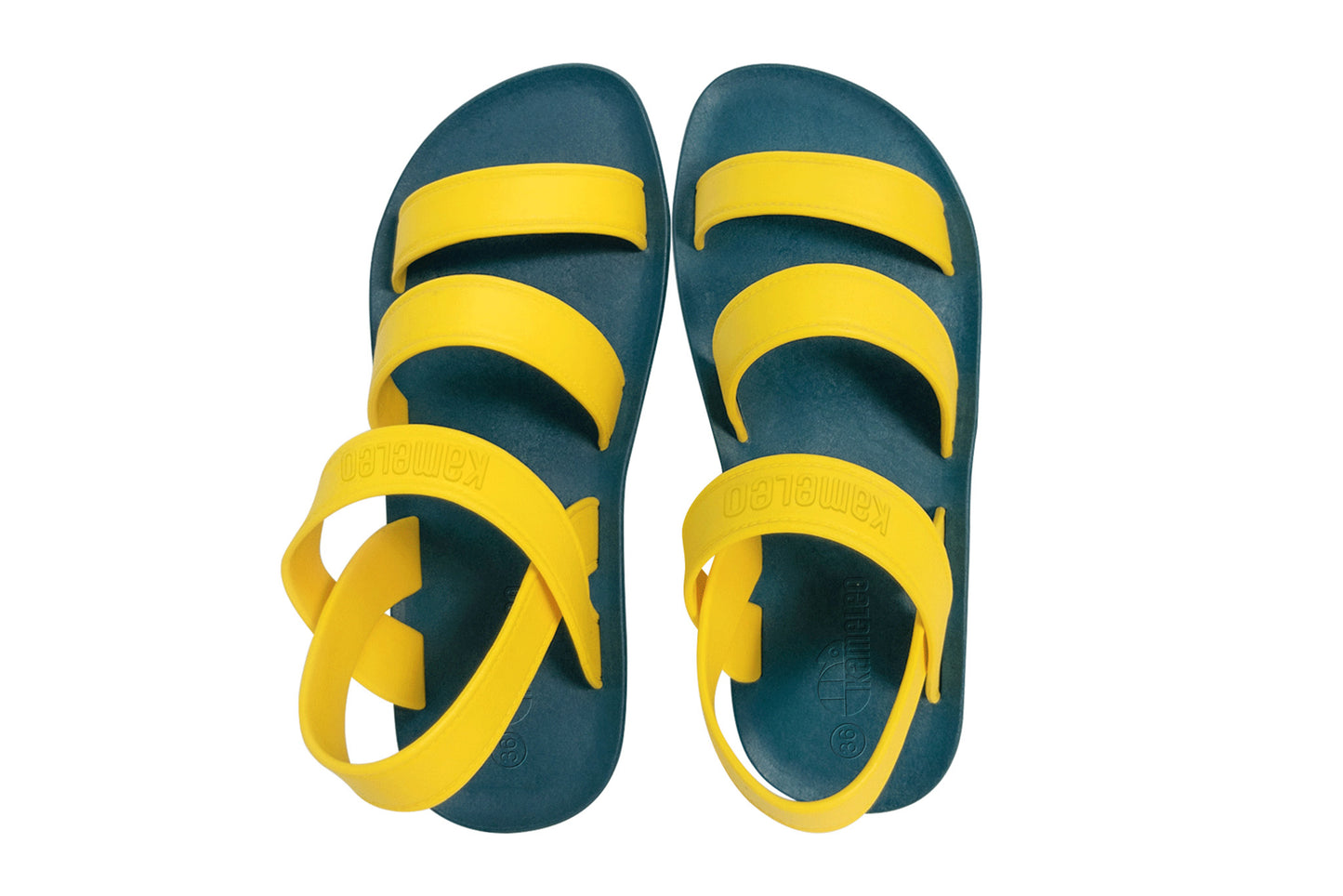 Twin Plus Green Sole Yellow Strap
