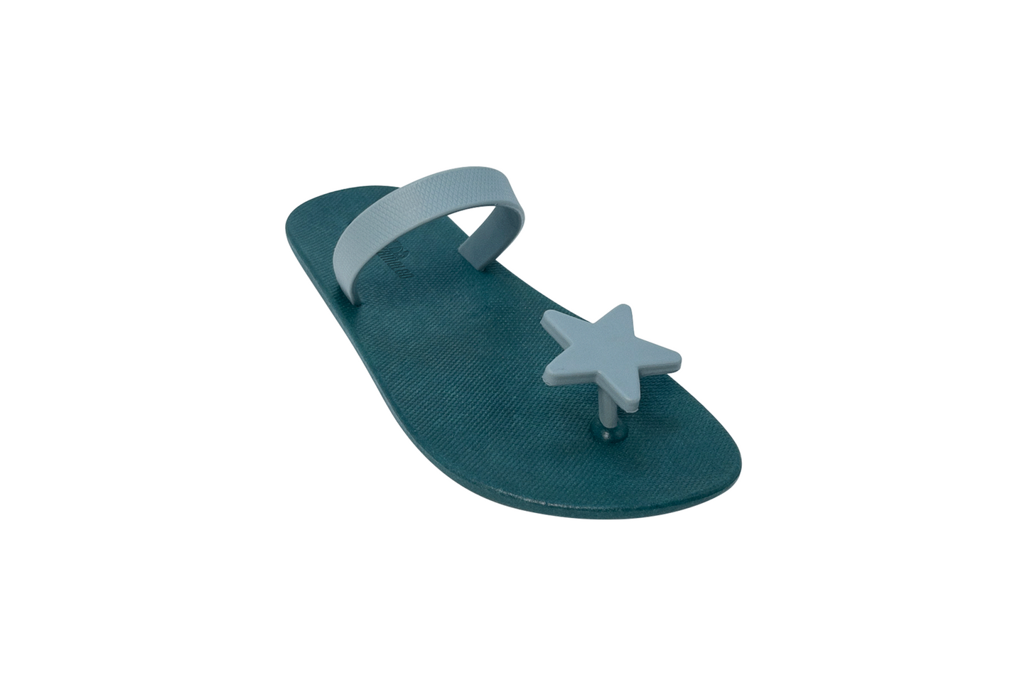 Poppi Star Green Sole Grey Strap