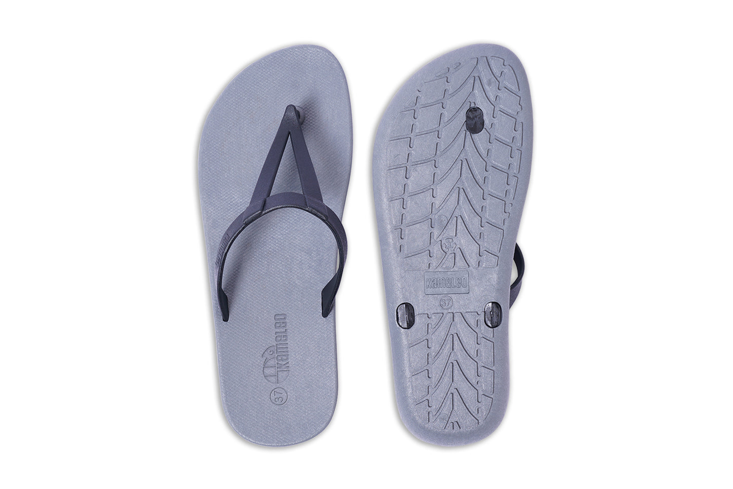 Eiffel Grey Sole Black Strap