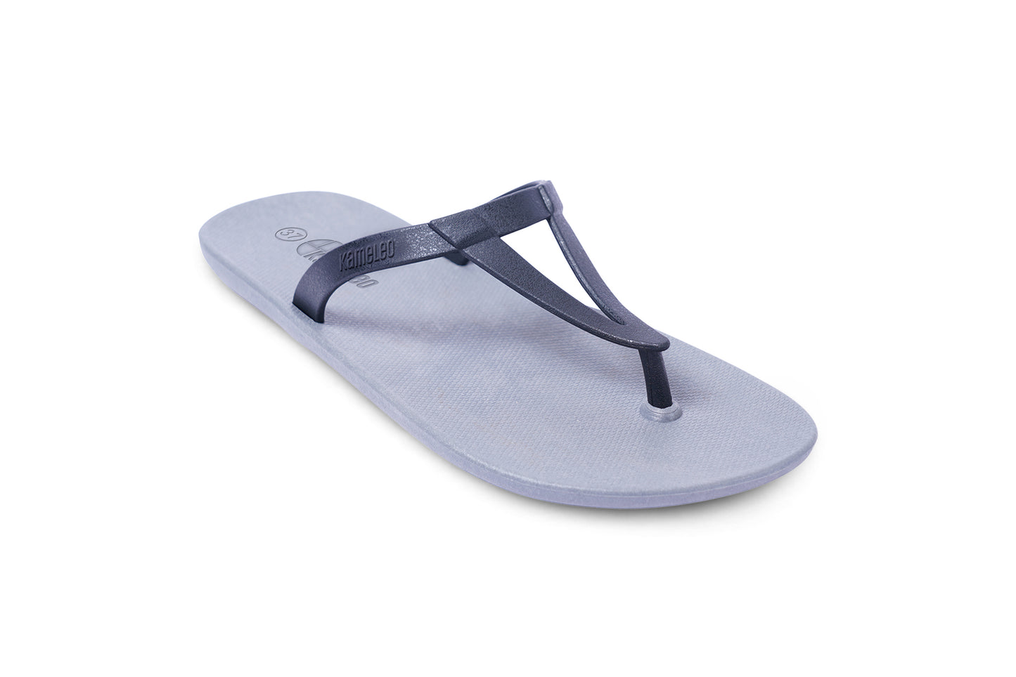 Eiffel Grey Sole Black Strap