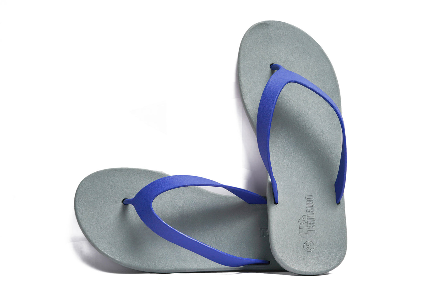 Flippy Grey Sole Blue Strap