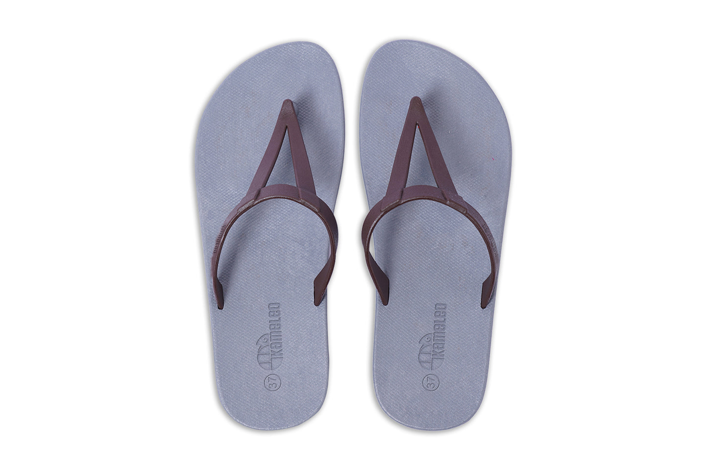 Eiffel Grey Sole Brown Strap