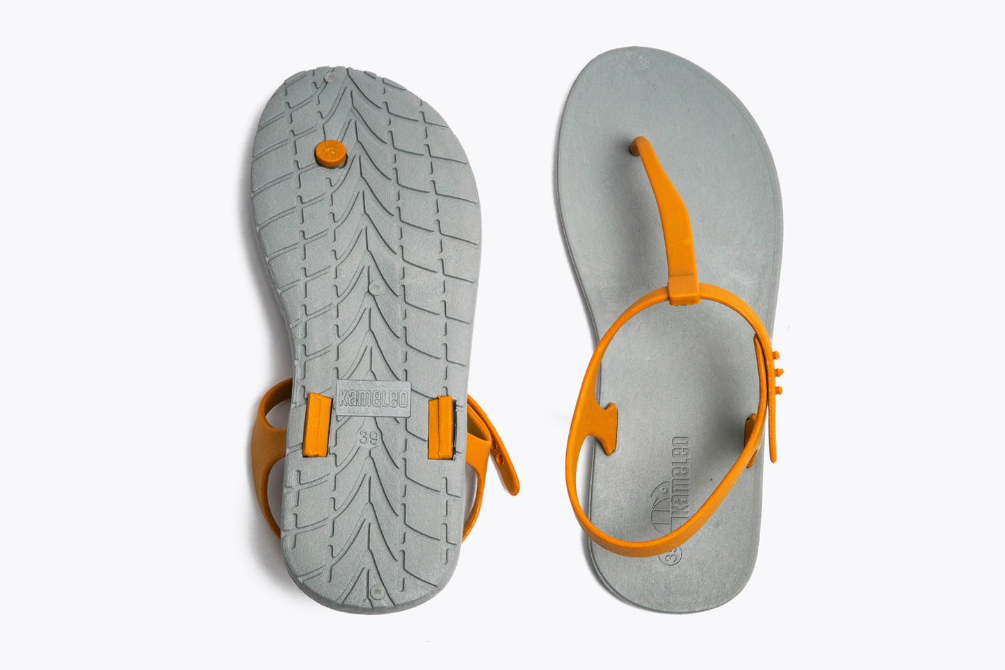 Saily Grey Sole Caramel Strap