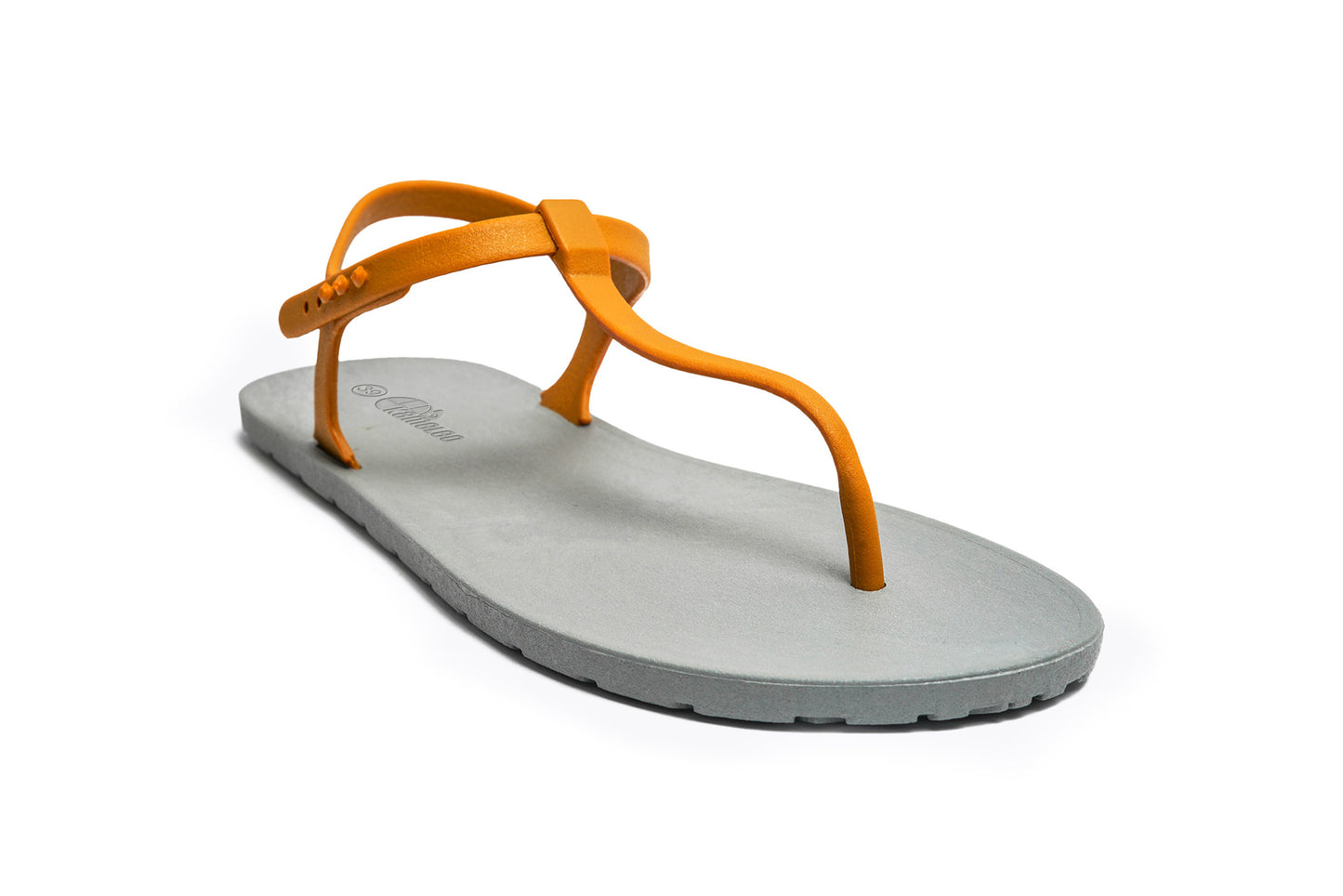 Saily Grey Sole Caramel Strap