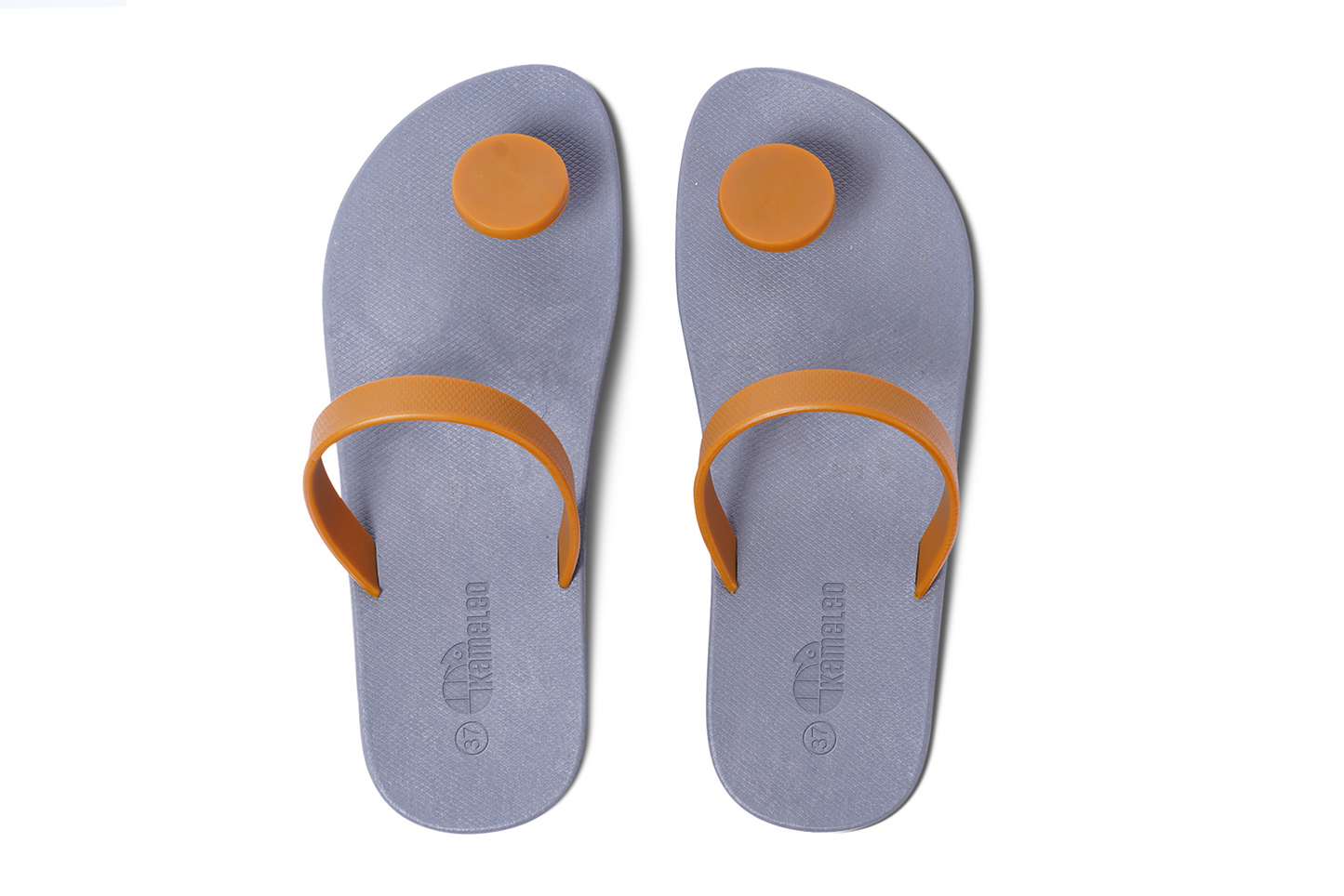 Poppi Dot Grey Sole Caramel Strap