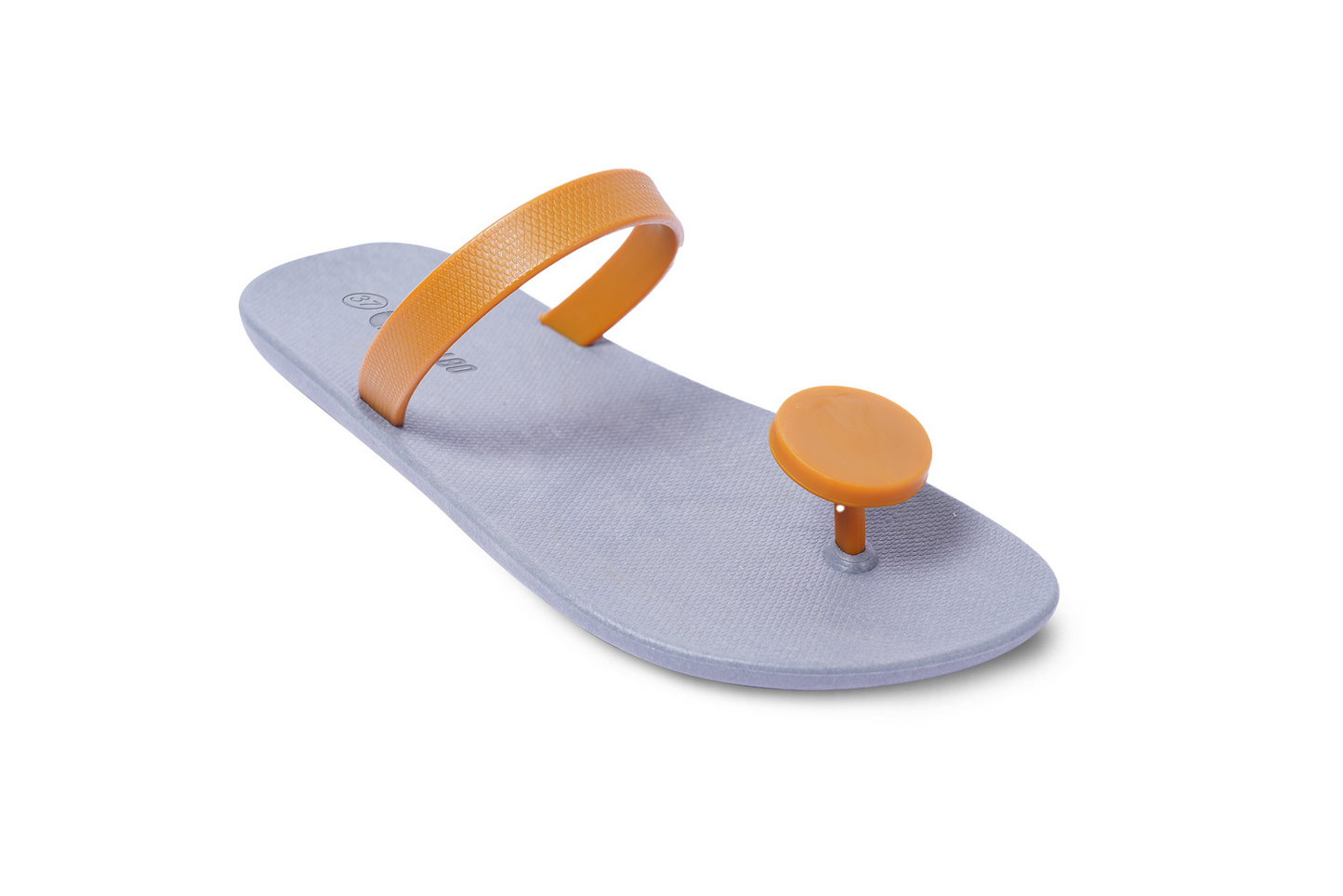 Poppi Dot Grey Sole Caramel Strap