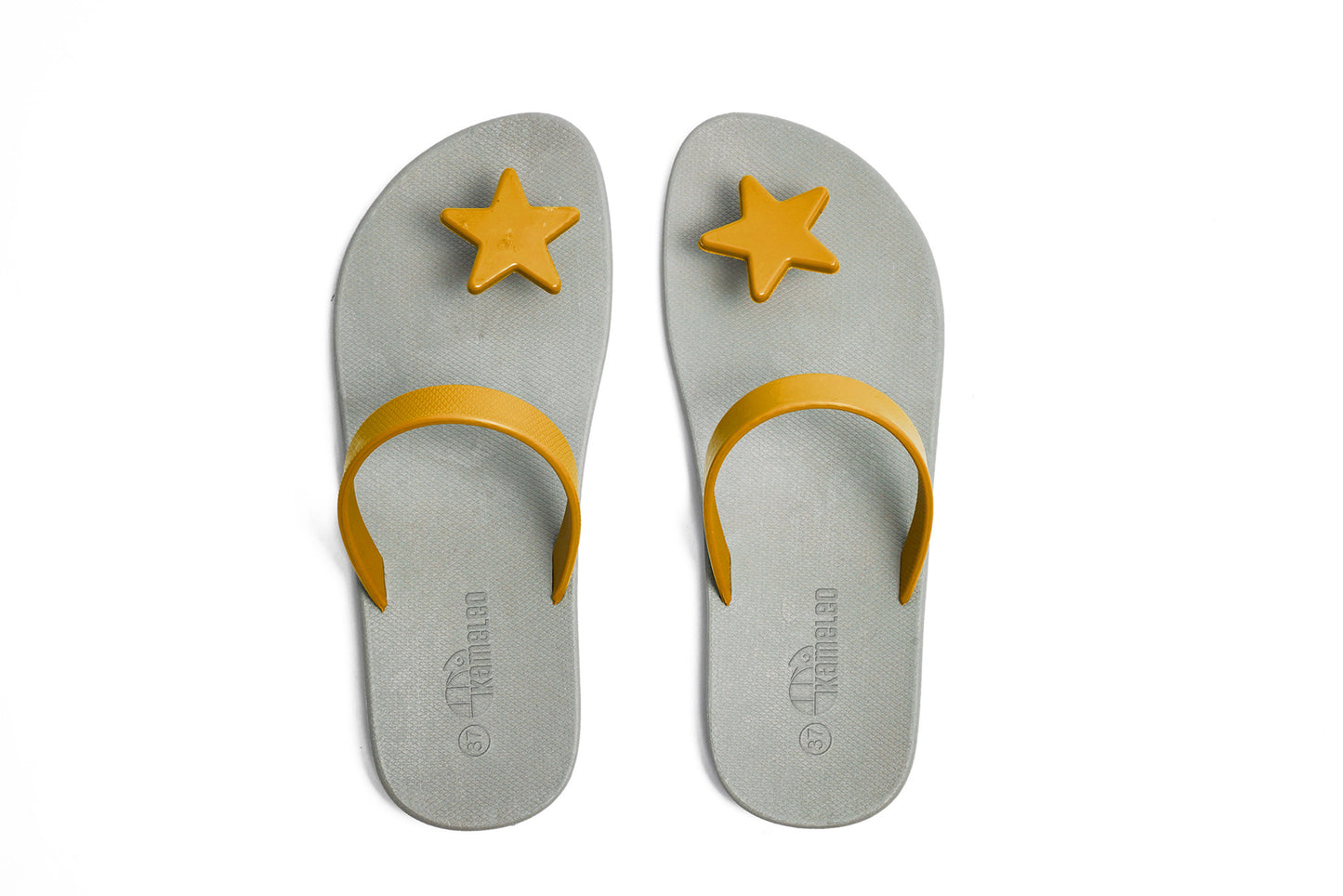 Poppi Star Grey Sole Caramel Strap