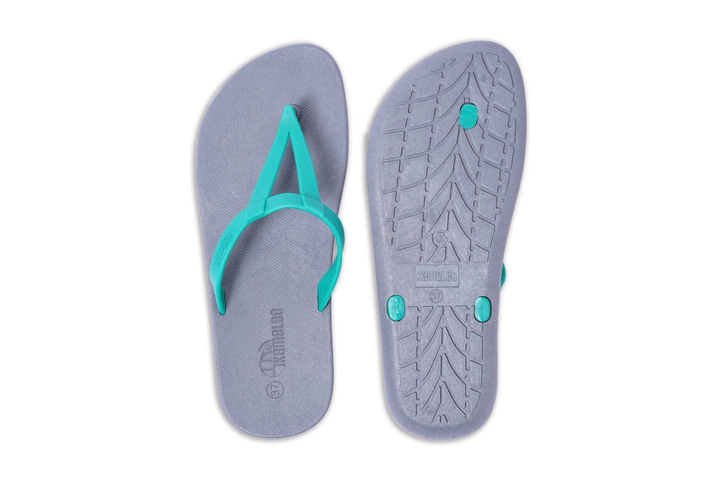 Eiffel Grey Sole Green Strap