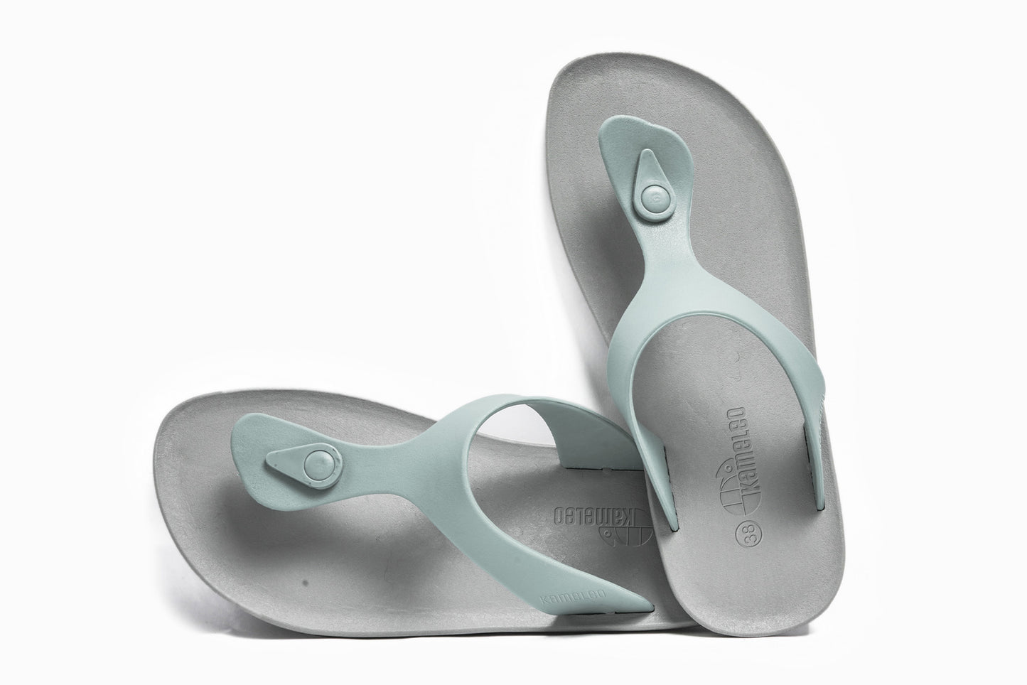 Candy Grey Sole Grey Strap
