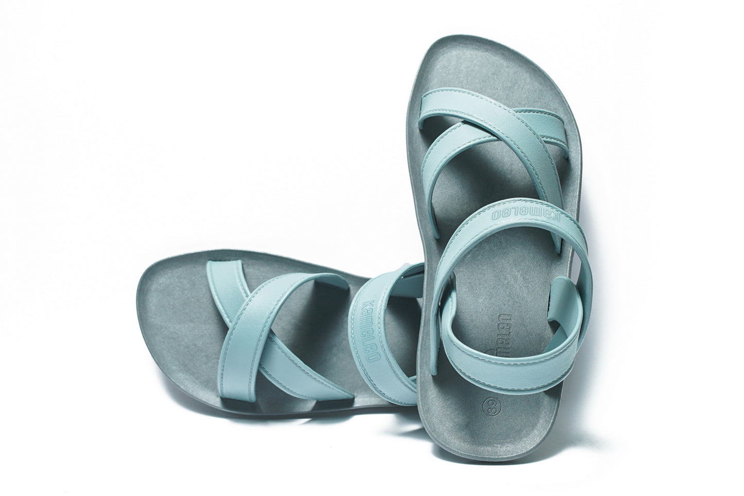 Cross Plus Grey Sole Grey Strap