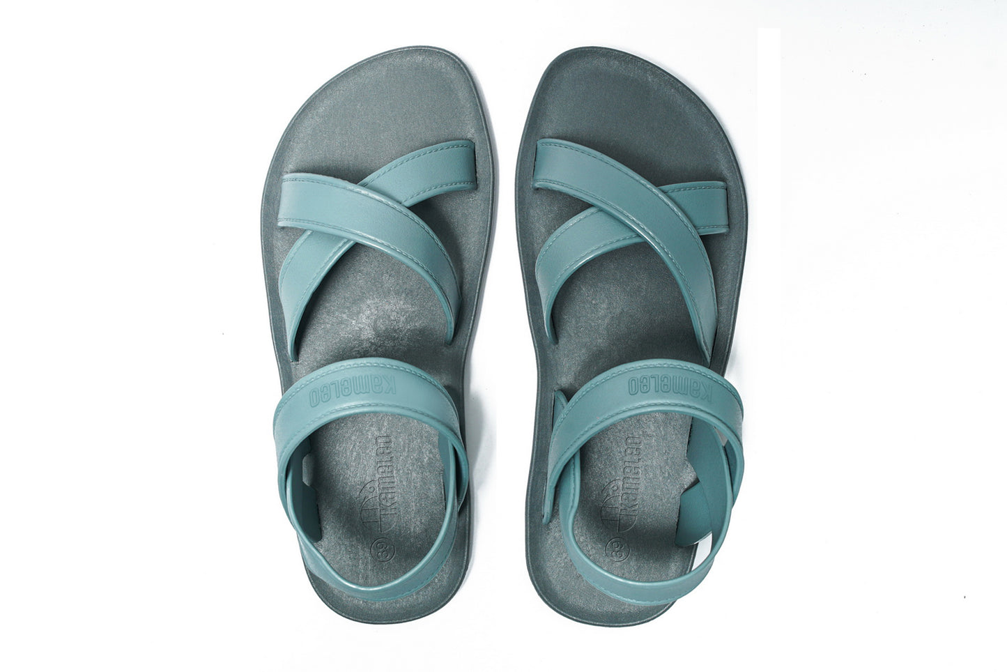 Cross Plus Grey Sole Grey Strap