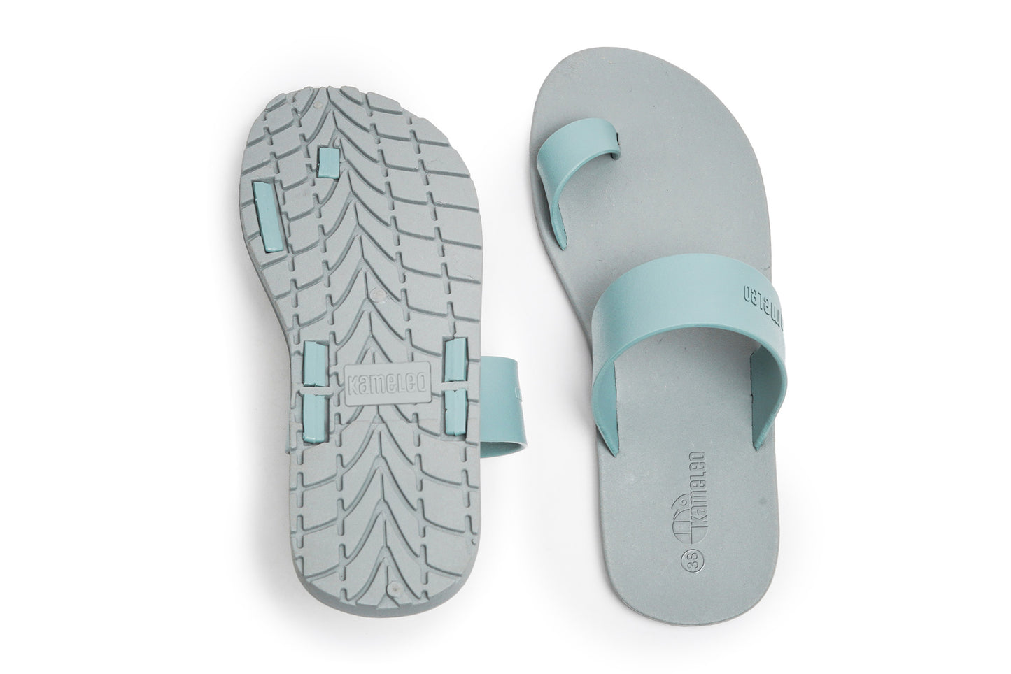 Pop Thumb Grey Sole Grey Strap