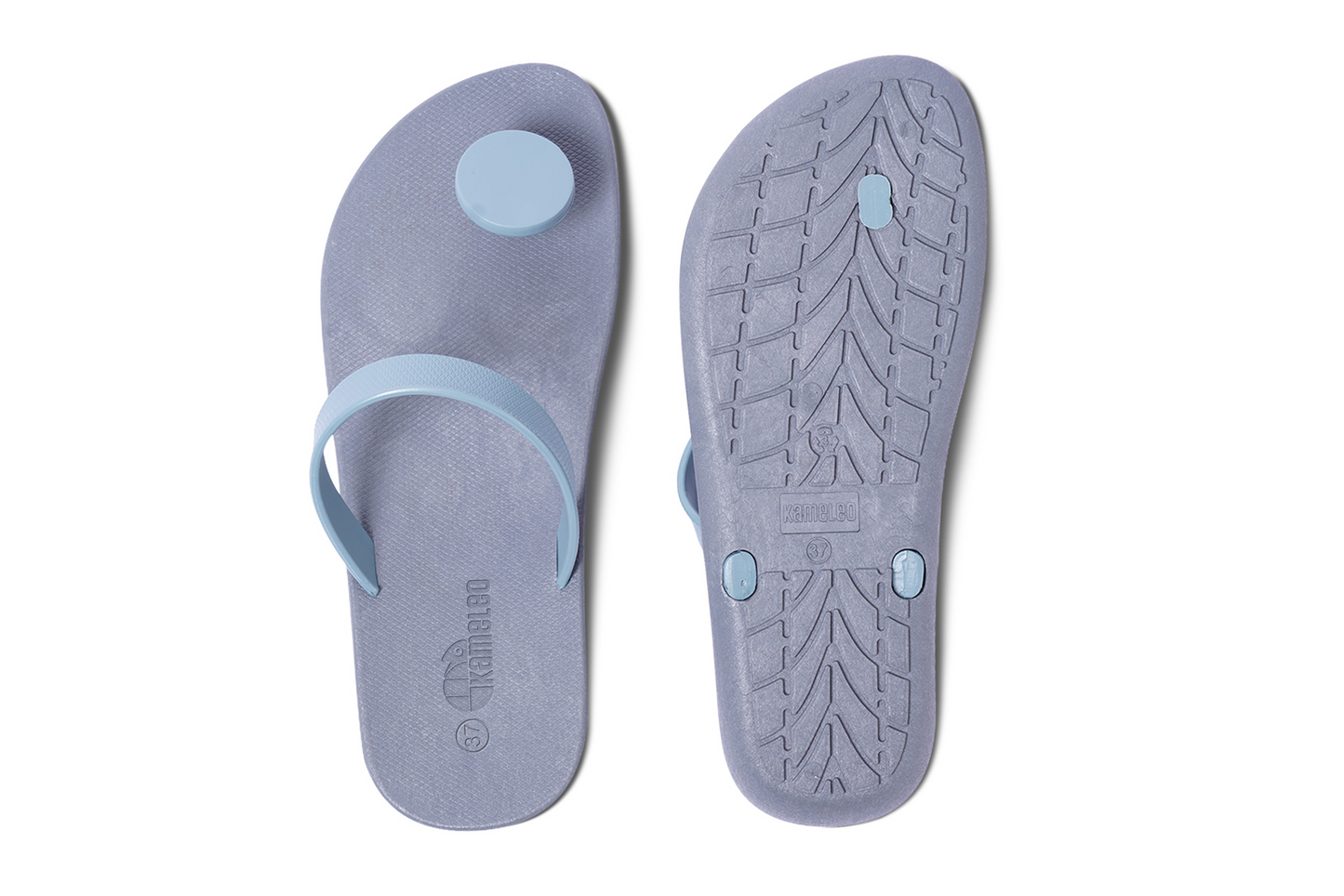 Poppi Dot Grey Sole Grey Strap
