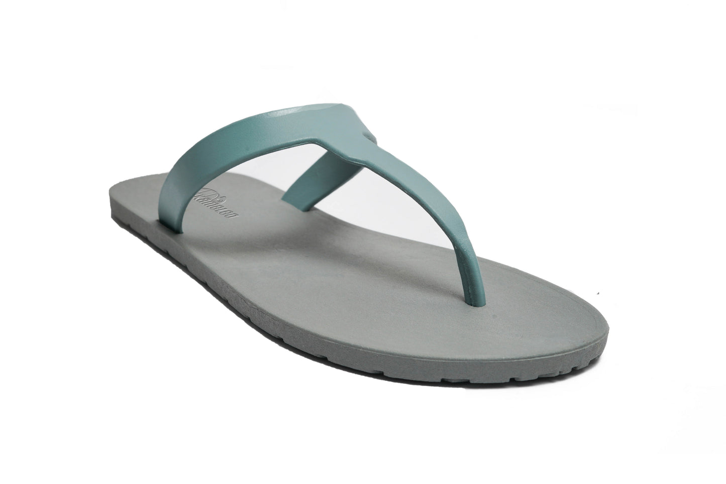 Thongs Grey Sole Grey Strap