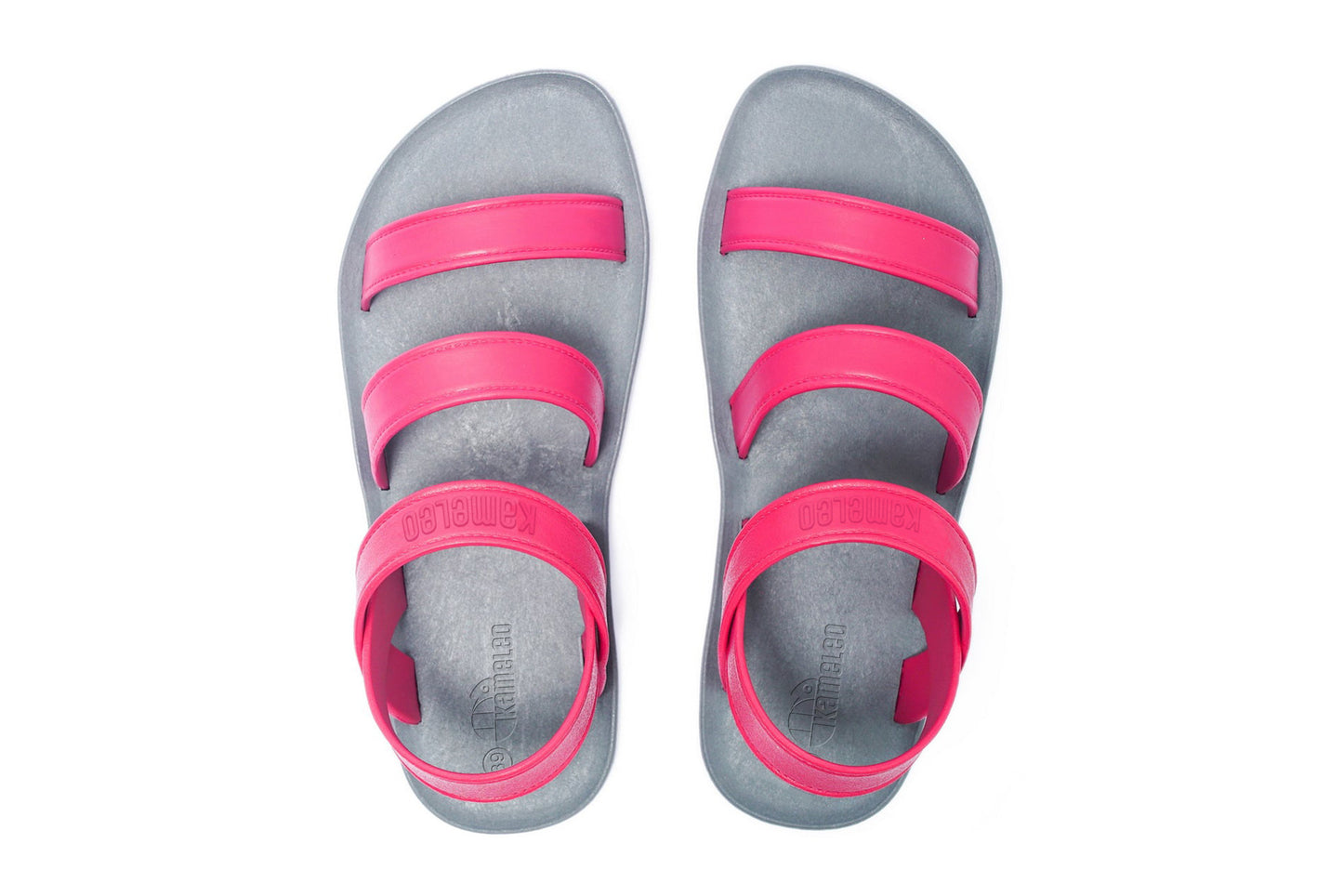 Twin Plus Grey Sole Pink Strap