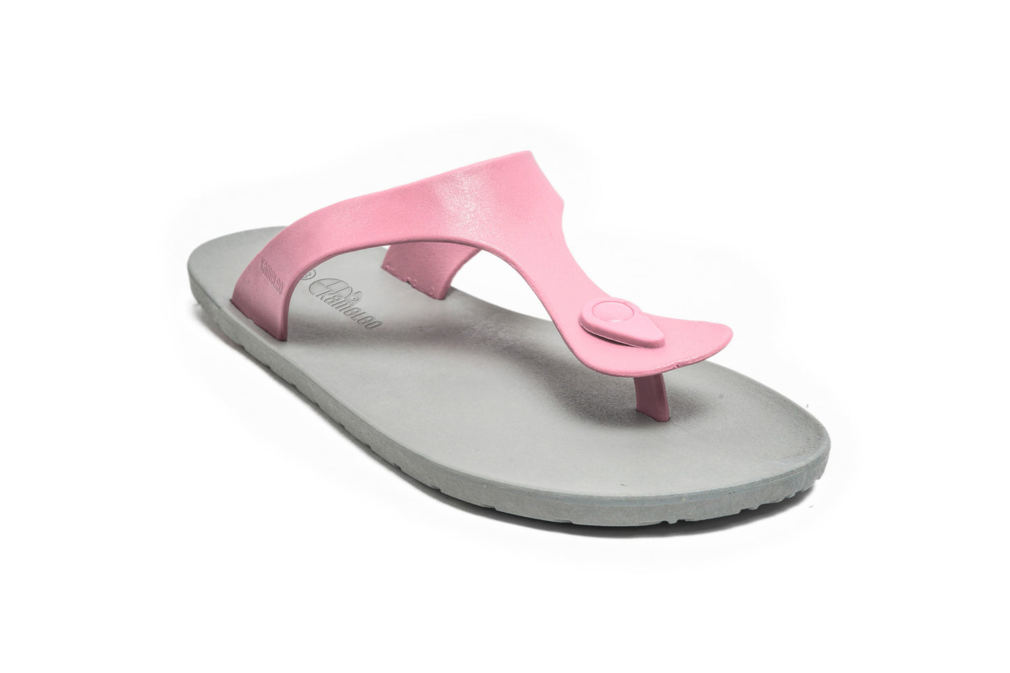 Candy Grey Sole LightPink Strap