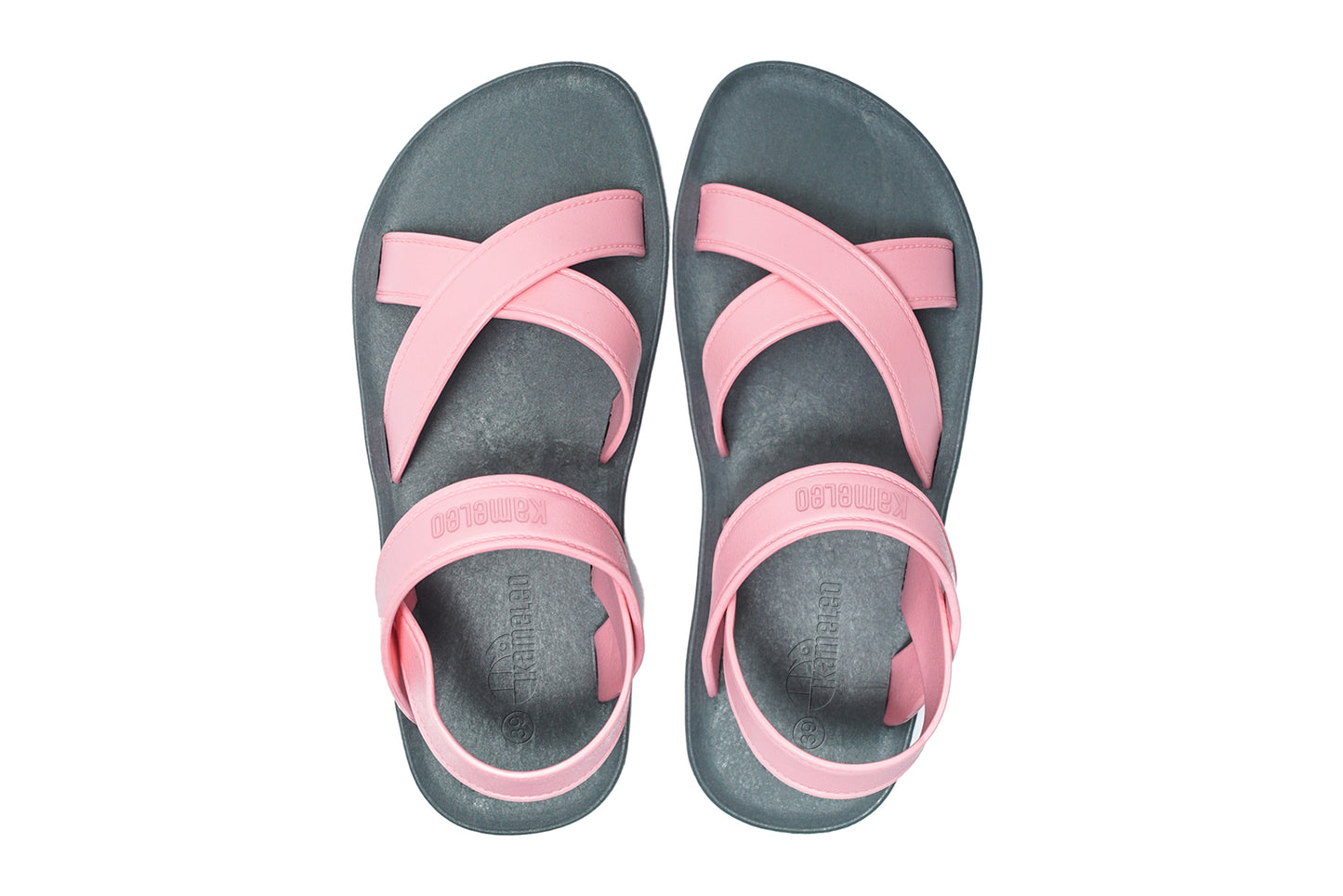 Cross Plus Grey Sole LightPink Strap