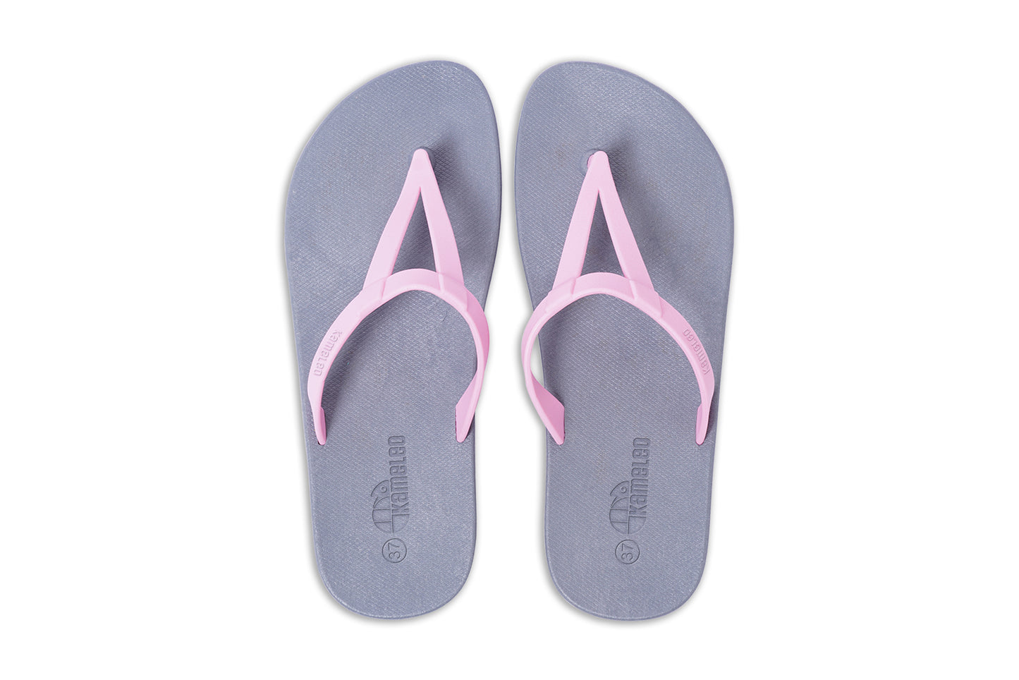 Eiffel Grey Sole LightPink Strap
