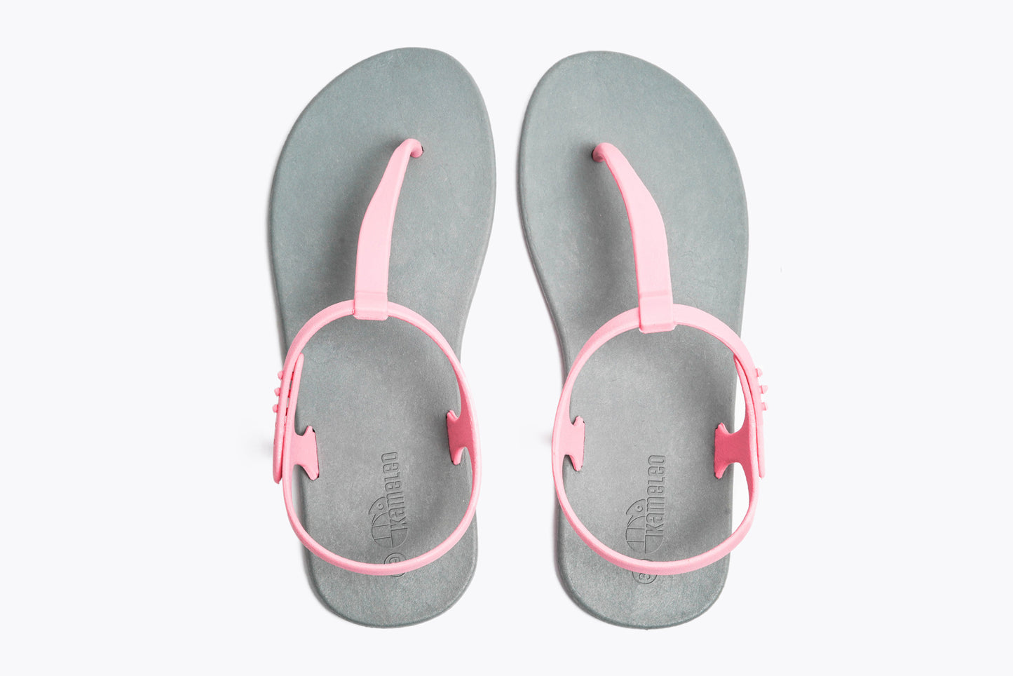 Saily Grey Sole LightPink Strap