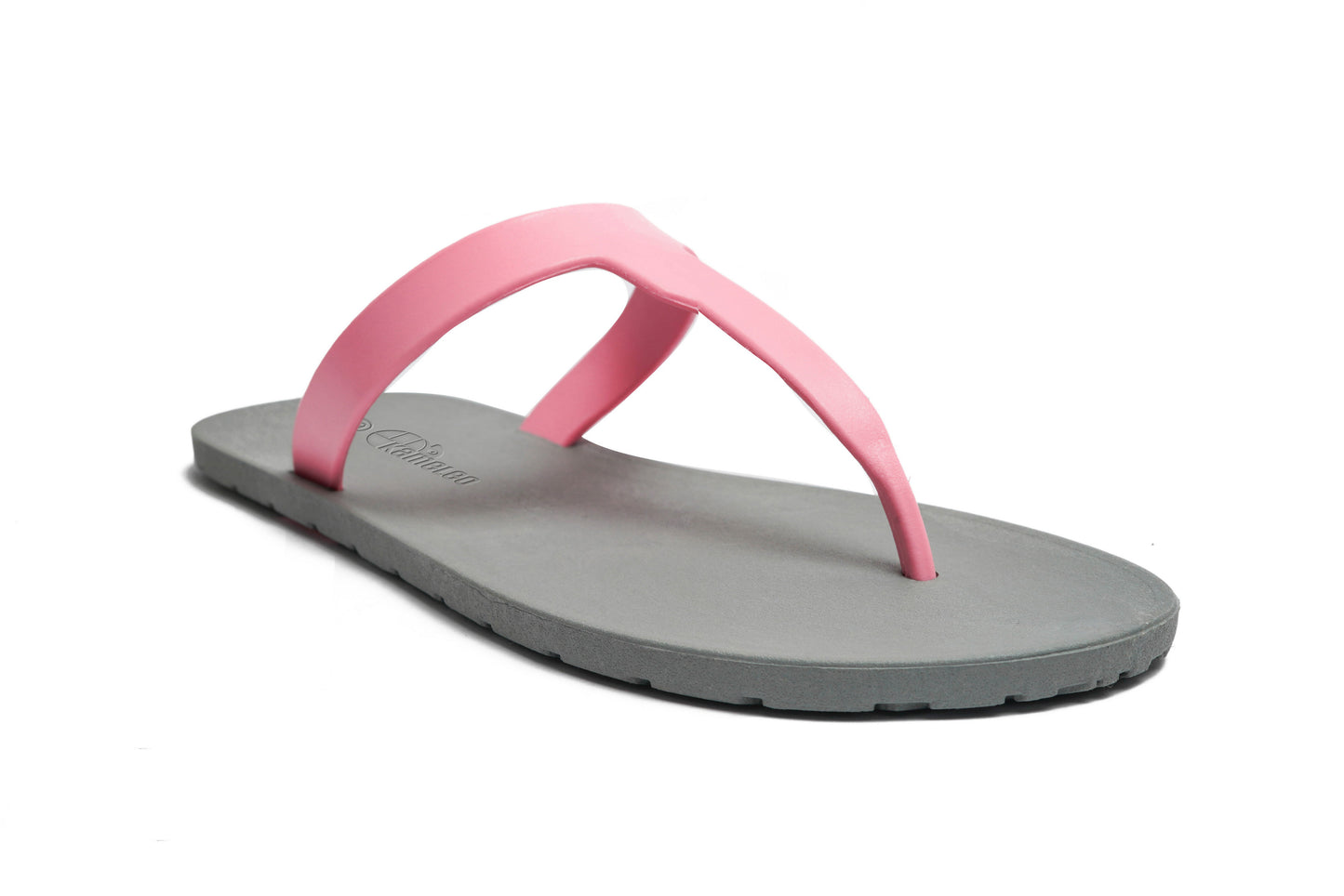 Thongs Grey Sole LightPink Strap