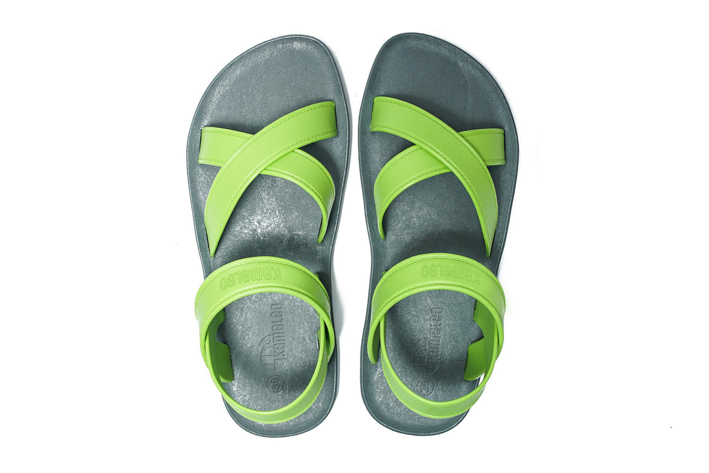 Cross Plus Grey Sole Lime Strap