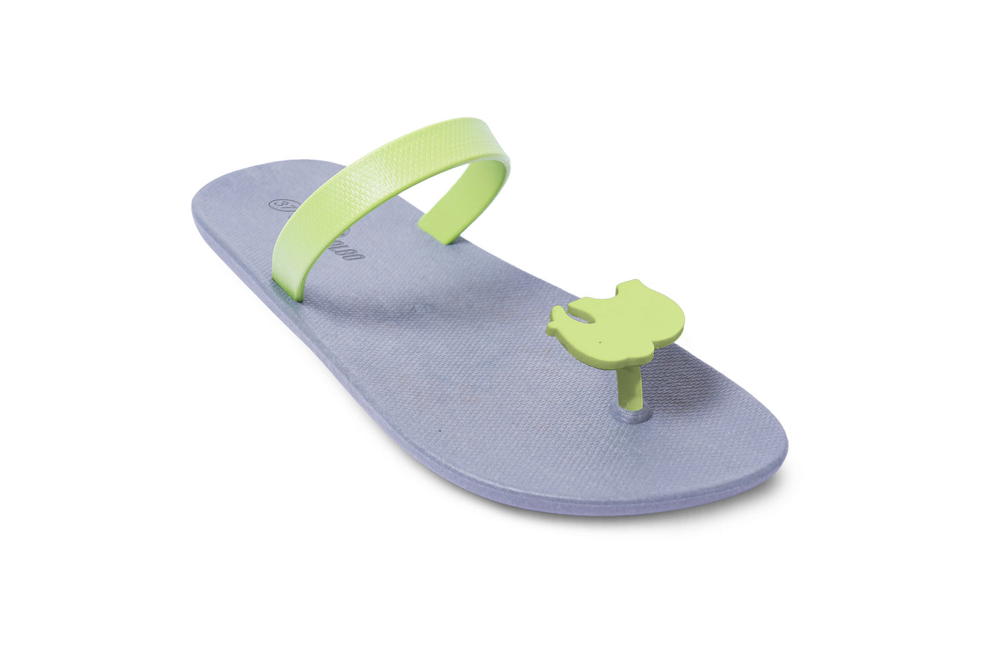 Poppi Ellie Grey Sole Lime Strap
