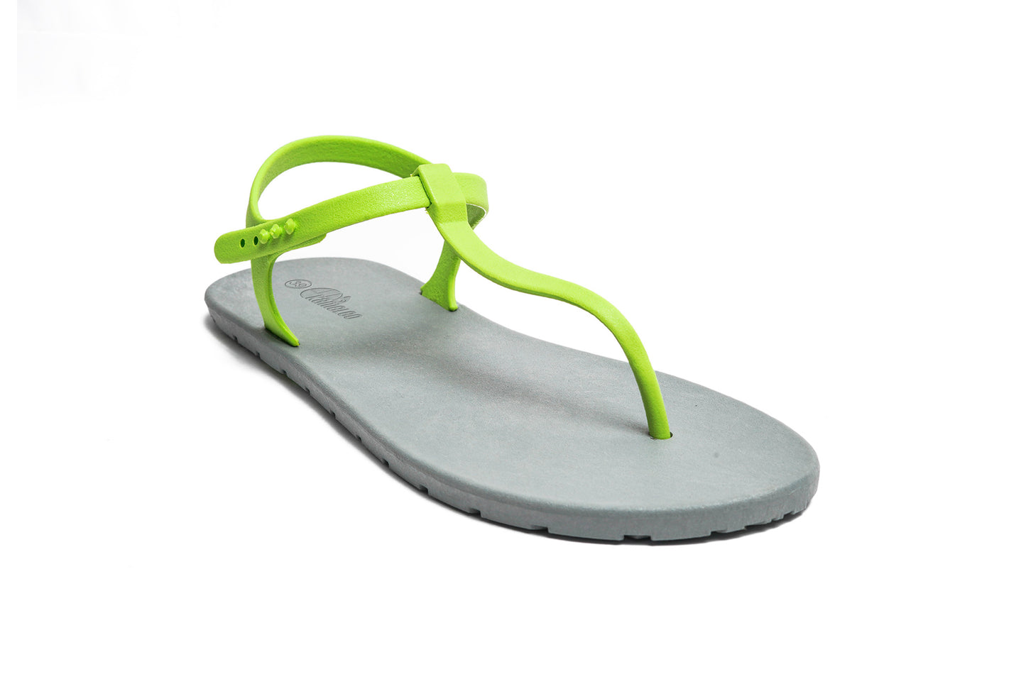 Saily Grey Sole Lime Strap