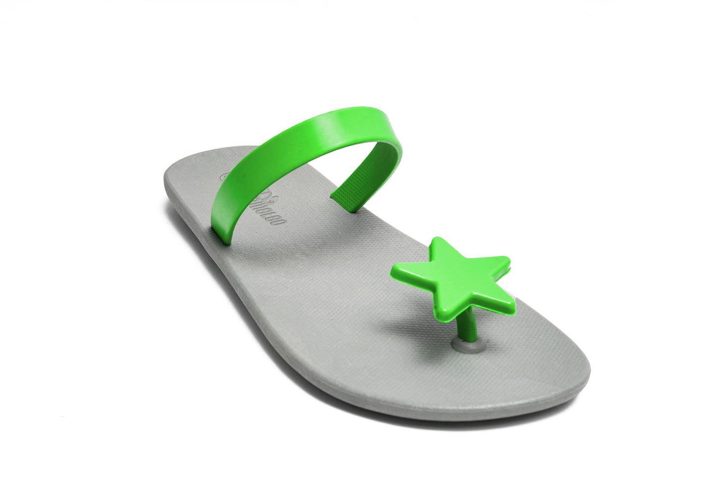 Poppi Star Grey Sole Lime Strap
